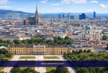 مشهد بانورامي لمدينة أوروبية تاريخية ضمن مقال عن قمة القيادة والدبلوماسية وفرص المشاركة الدولية