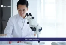 طالب باحث يعمل في مختبر علمي ضمن برنامج مدرسة فيينا الصيفية للعلوم الحيوية في النمسا