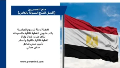 منح للمصريين تشمل الدراسة في جامعات عالمية.