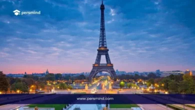 صورة لبرج إيفل في باريس خلال الغروب ضمن مشهد حضري هادئ – تدريب الإنتربول في فرنسا 2026.