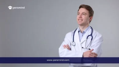 صورة لطبيب يرتدي المعطف الأبيض وسماعة طبية حول عنقه، تُستخدم في مقال دراسة الطب في ألمانيا.