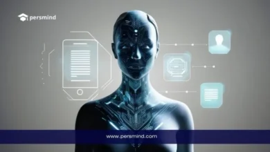 صورة تجسّد نموذجًا رقميًا بشريًا مع عناصر ذكاء اصطناعي وتقنيات متقدمة، تعبر عن زمالة INSAIT البحثية في مجال علوم الحاسوب