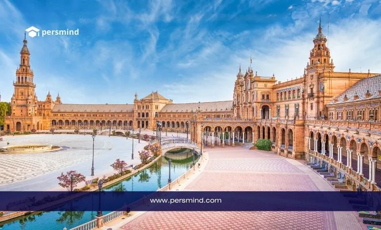 Panoramic view of historic plaza in Spain representing University of La Laguna Scholarship 2026 and study opportunities in Spain