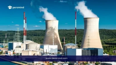 محطة طاقة نووية تحتوي على أبراج تبريد ضخمة تمثل مجال دراسة تخصص الهندسة النووية وتطبيقات الطاقة النووية