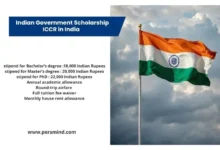 Indian Government Scholarship ICCR