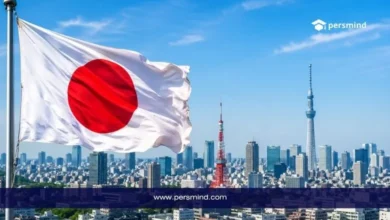برنامج RIKEN IMS Internship في اليابان مع علم اليابان وأفق مدينة طوكيو