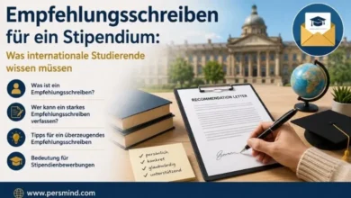 Empfehlungsschreiben für ein Stipendium