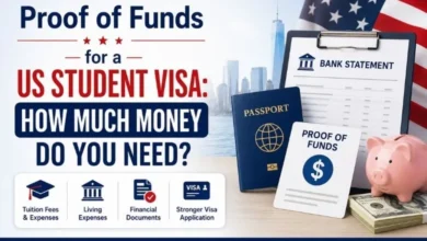 Proof of Funds for a US Student Visa