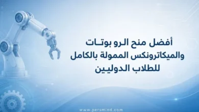أفضل منح الروبوتات والميكاترونكس الممولة بالكامل للطلاب الدوليين