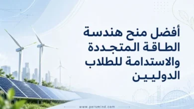 أفضل منح هندسة الطاقة المتجددة والاستدامة للطلاب الدوليين