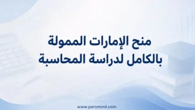 منح الإمارات الممولة بالكامل لدراسة المحاسبة