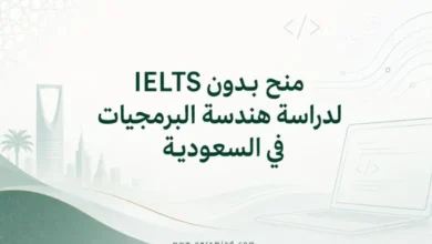منح بدون IELTS لدراسة هندسة البرمجيات في السعودية