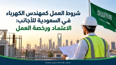 شروط العمل كمهندس الكهرباء في السعودية للأجانب