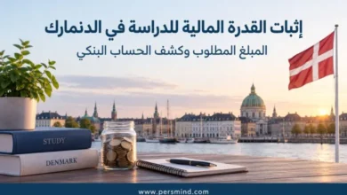 إثبات القدرة المالية للدراسة في الدنمارك
