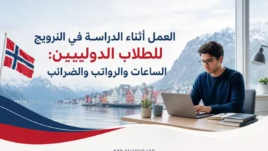 العمل أثناء الدراسة في النرويج للطلاب الدوليين